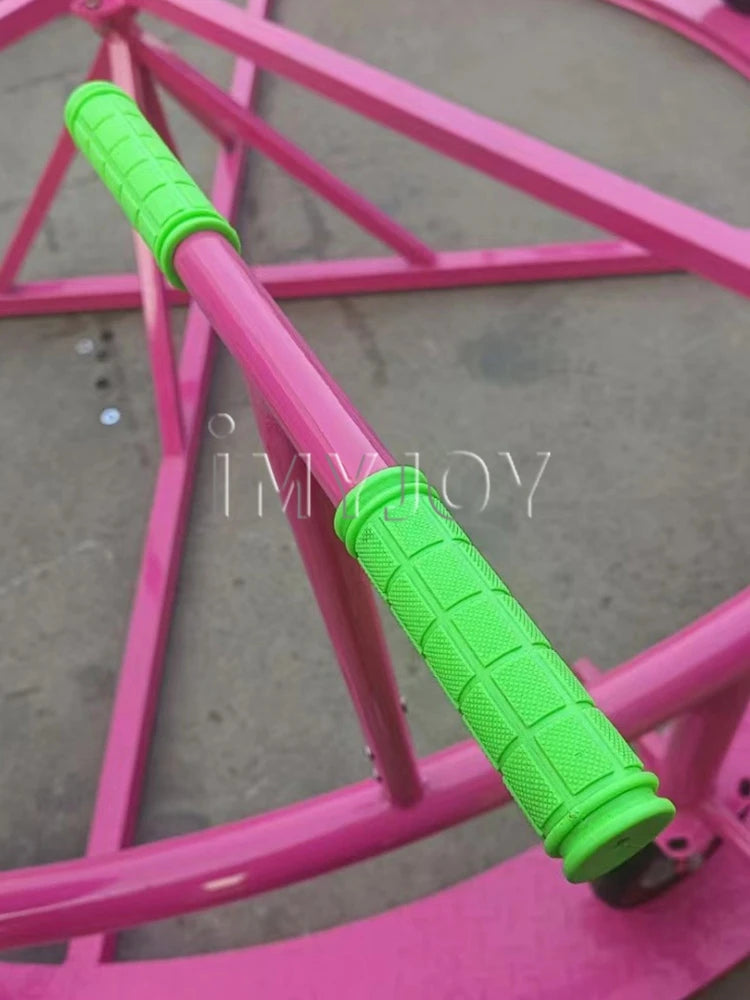 Outdoor amusement game park commercial 360 degree rotating bicycle bicycle game