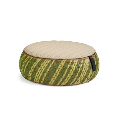 Outdoor rattan weaving leisure creative balcony small furniture outdoor courtyard garden tea table combination