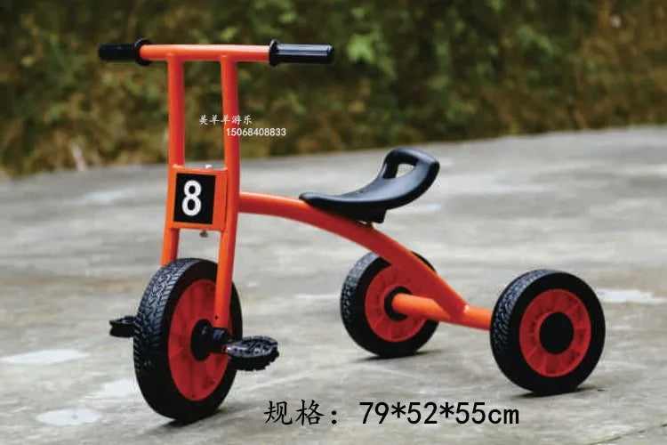 Tricycles, children's two person bicycles, outdoor twin bicycles, three person bicycles, multiple person rotating carts
