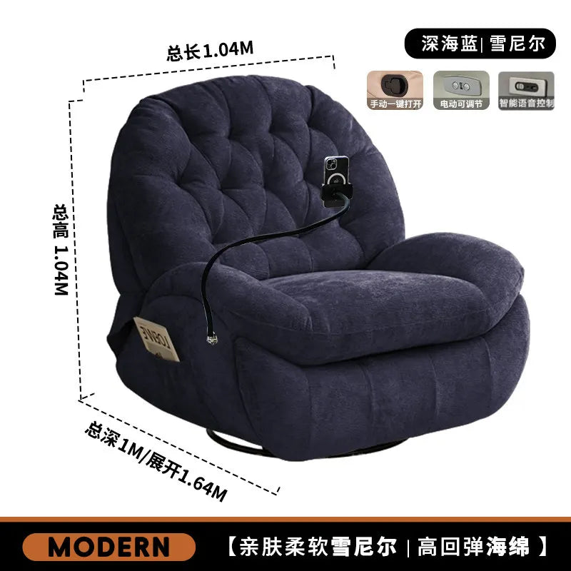Terrasse Bedroom Living Room Chairs Lounge Relax Cozy Balcony Recliner Chair Accent Designer Mobili Per Il Soggiorno Furniture