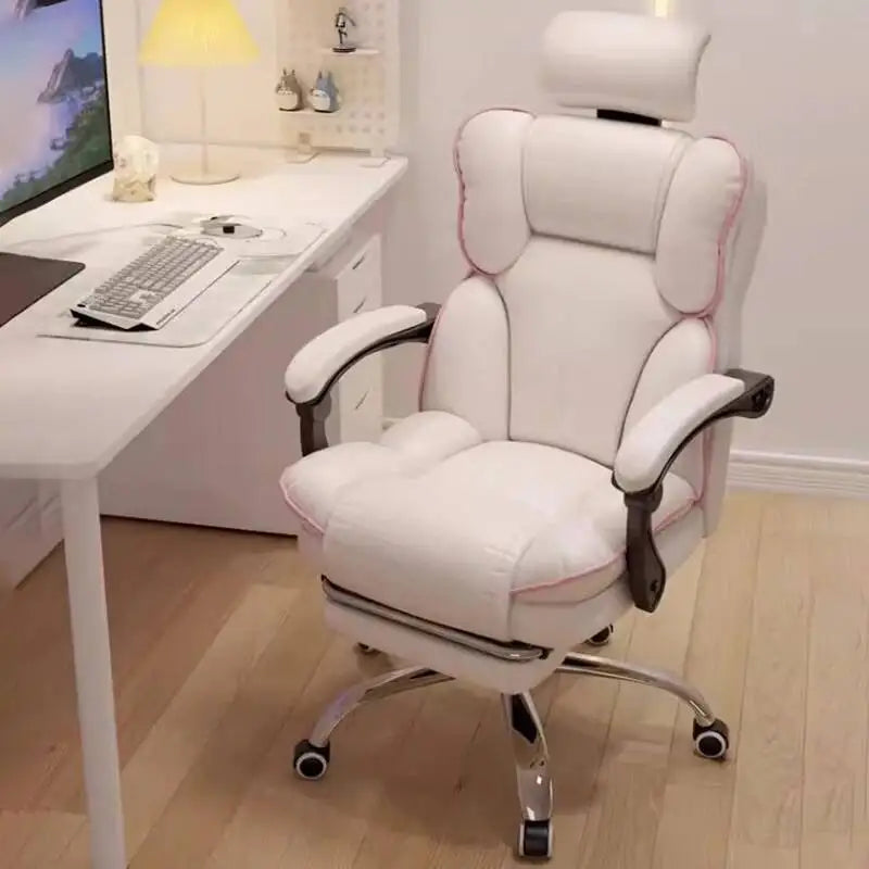 Mobile Ergonomic Office Chair Recliner Computer Bedroom Accent Office Chair Gameing Study Sillas De Oficina Office Furniture