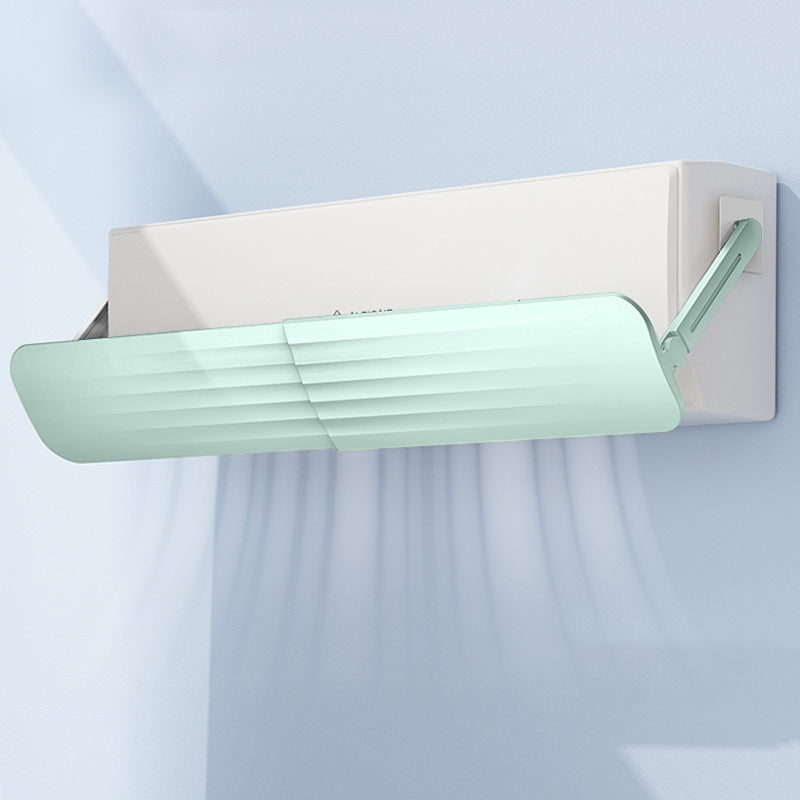 Adjustable Air Conditioner Deflector Telescopic Windshield Confinement Air Deflector  Windshield Dust Cover for Home