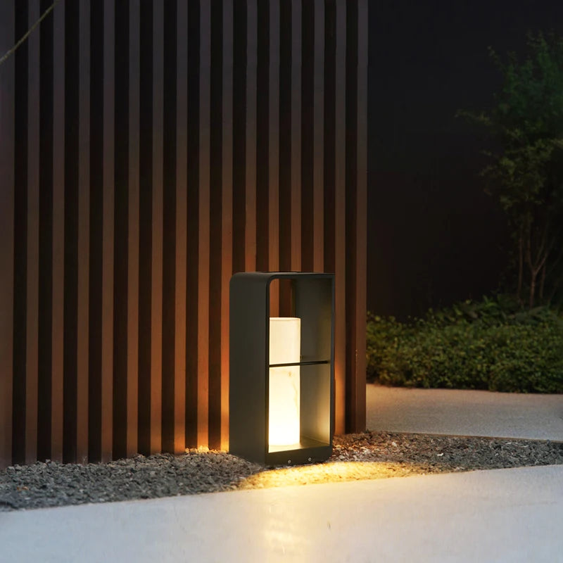 Villa Garden Lawn Light Solar Fashion Outdoor Garden Light Outdoor Landscape Light Waterproof Lawn Light Balcony Floor Light