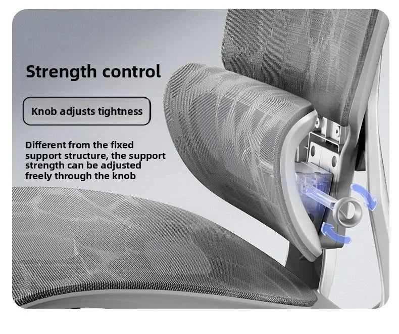 Ergonomic Chair Lumbar Support Computer Chair Home Comfortable Long Sitting Gaming Reclining Office Computer Chair Muebles