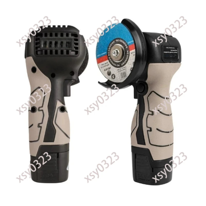 16.8V Cordless Angle Grinder Portable Lithium Battery Polishing Cutting Power Tool