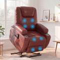 （Local US Inventory）Power Lift Recliner Chair for Elderly with Vibration Massage | Recliner Chair Ergonomic Lift Chair Cup Holde