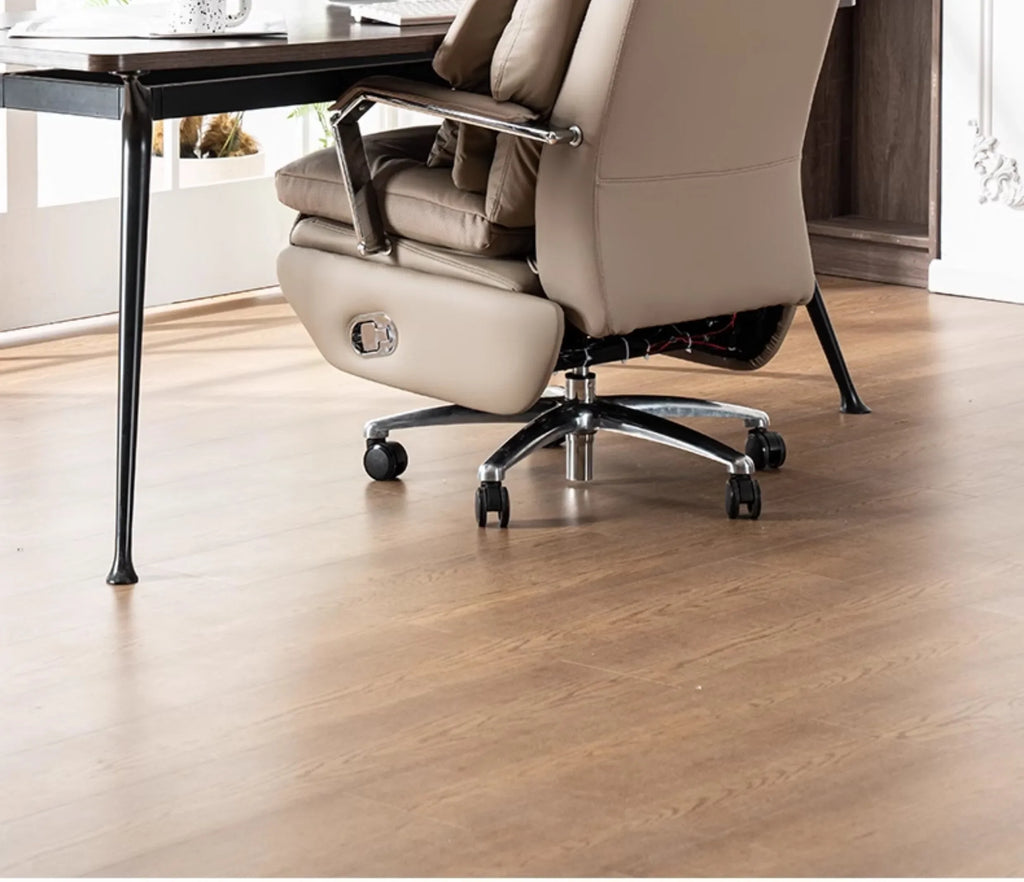 CC  Wheels Massage Office Chair Nordic Leather Modern Comfortable Design Chairs Recliner Computer Silla De Escritorio