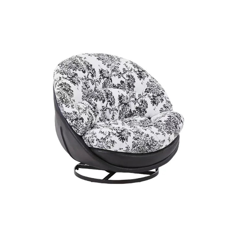 Nordic Internet celebrity sofa chair home living room B & B balcony eggshell sofa reclining fabric small apartment creative sofa