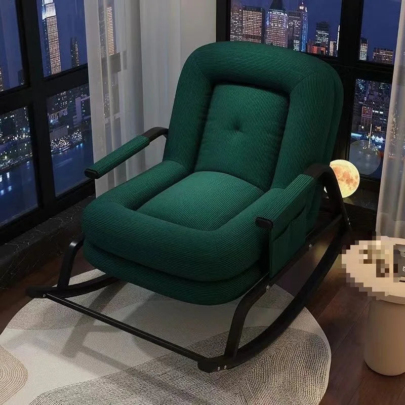 # Modern Ergonomic Fabric Chaise Lounge Chair with Eco-Friendly Design for the Lazy Living Room