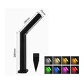 Solar Ground Light 3colors or RGB Light Light Sensing Intelligence Outdoor Pathway Lighting Solar Garden Lights Durable Plastic