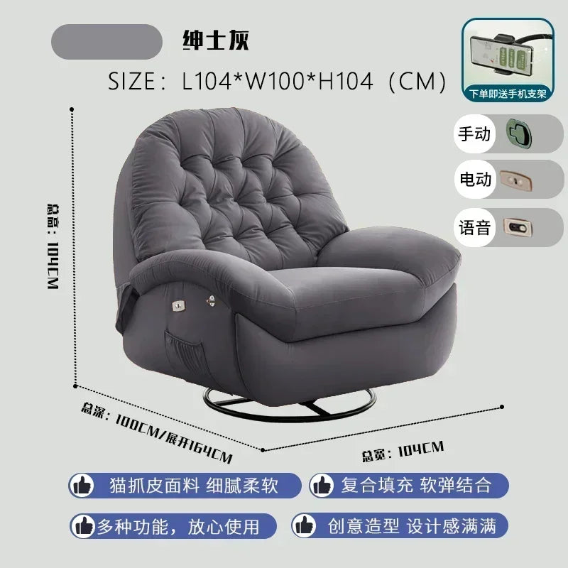 Foldable Floor Living Room Chairs Lounge Recliner Luxury Living Room Chairs Comfortable Relax Sillas De Comedor Home Furniture