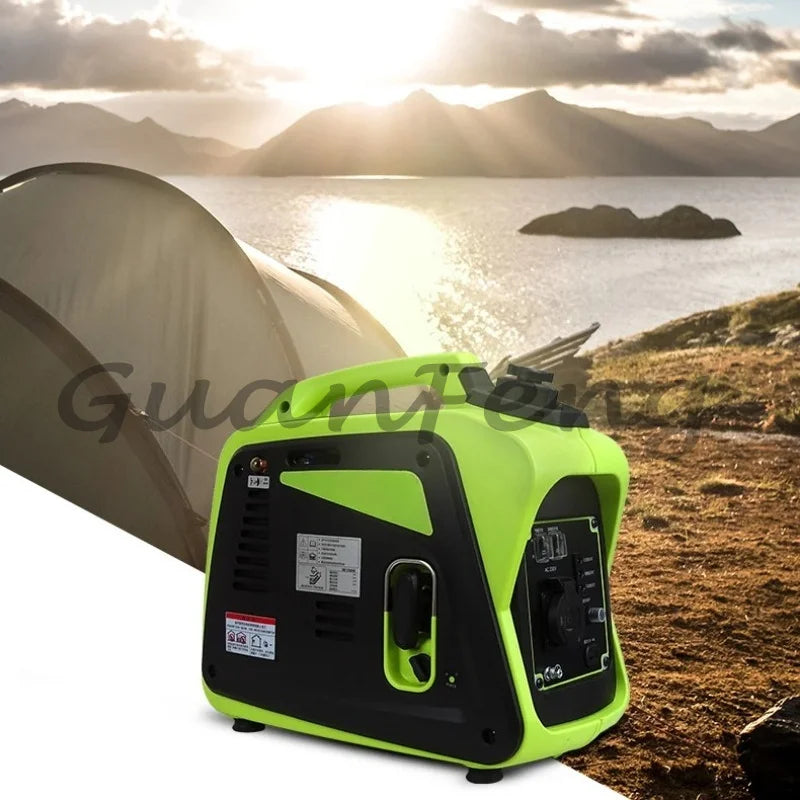 Small 1000w portable silent camping boating fishing external power inverter generator set
