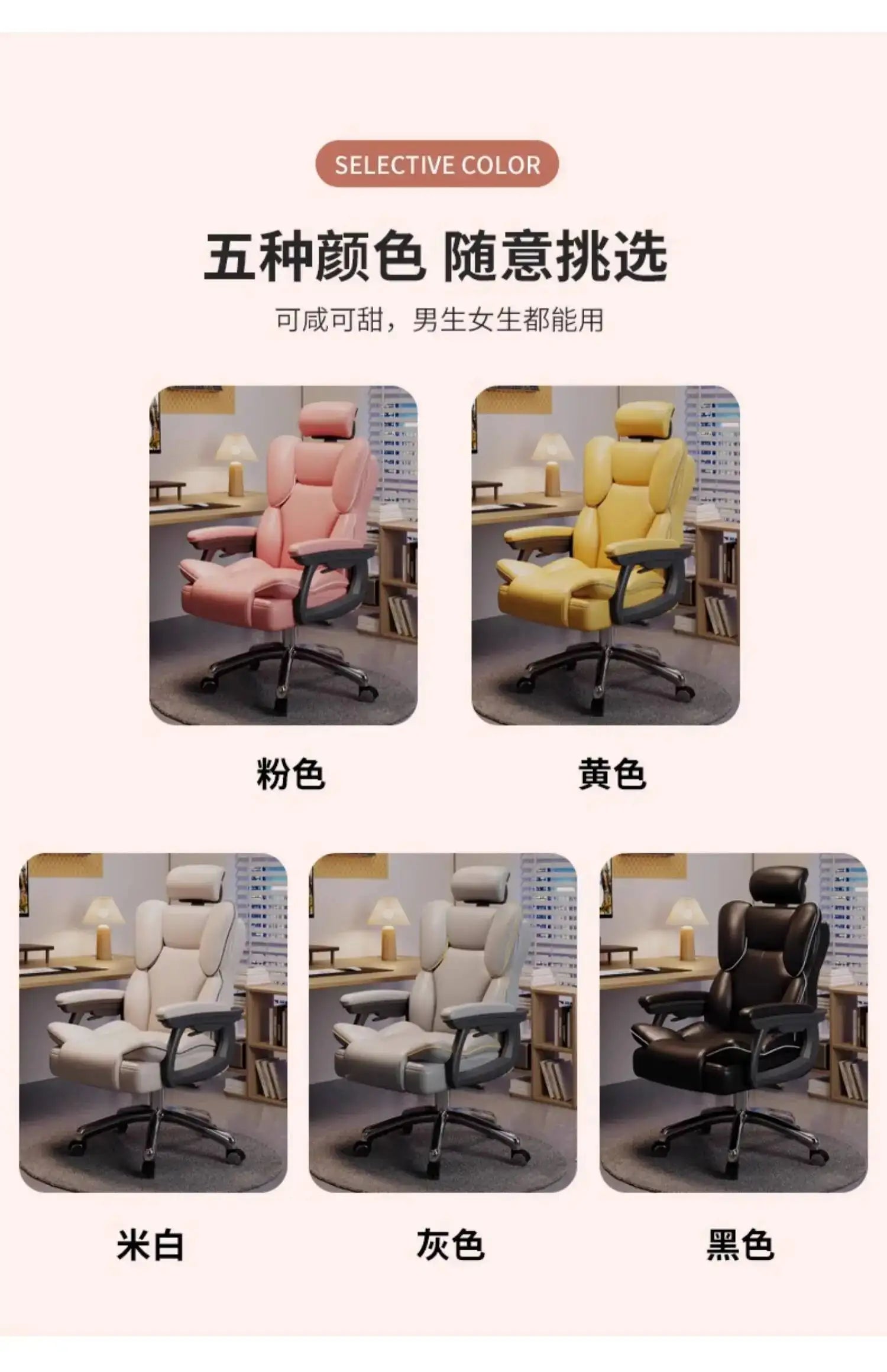 Headrest Folding gaming chairs Leather Luxury Adult Relax Chair Gaming Single Reclining Armchairs Rooms And Sofas Furniture