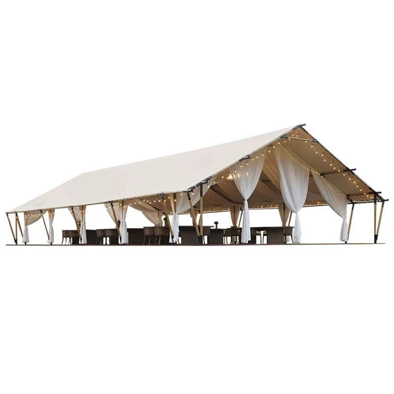 Luxury Wedding Event Tent Outdoor Marquee Aluminum Frame Party Banquet Exhibition Gardens Custom Commercial Pavilion Shelter OEM