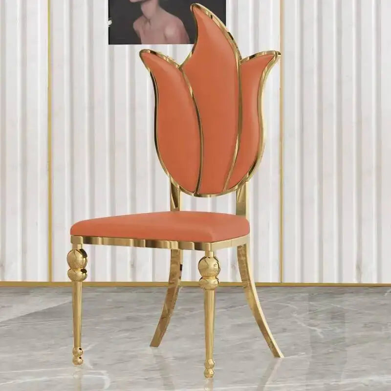 Party Chairs Sex Dining Throne Restaurant Luxury Nordic Designer Dining Chairs Accent Comfortable Silla Lounge Suite Furniture