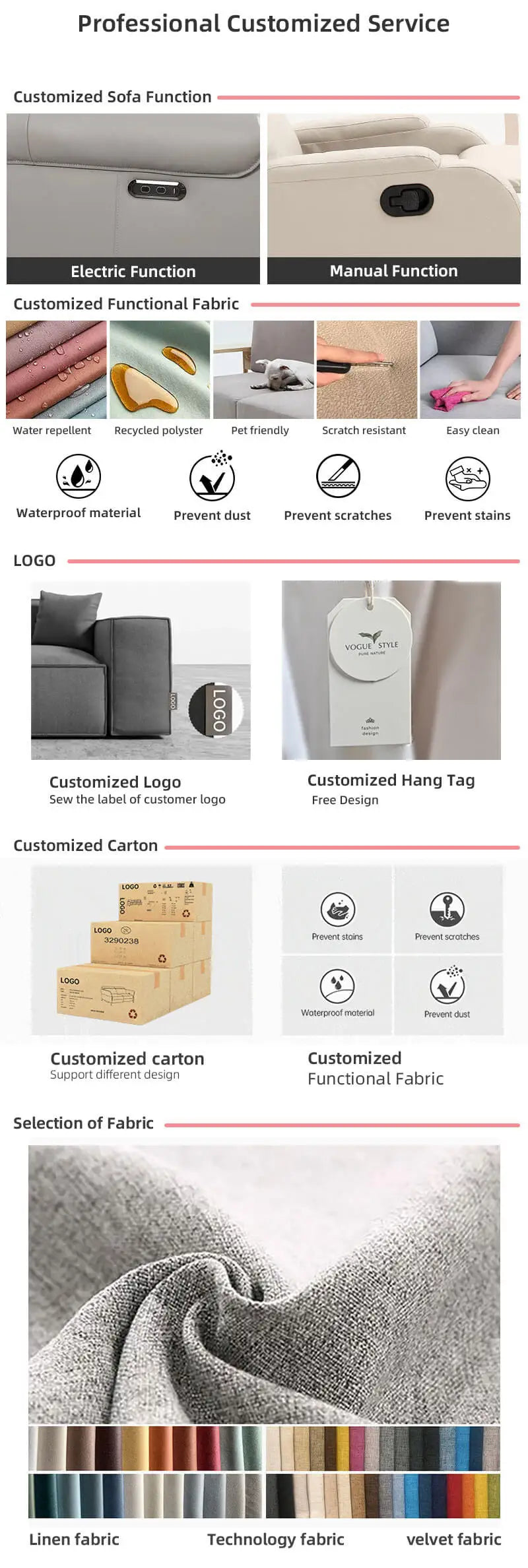 Smart Power Recliner Rocking Chair With LED Strap Swivel Glider Gaming Recliner Gaming Couch Sofa Chair Supplier For Office