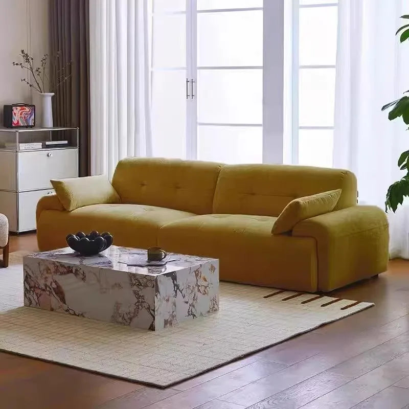 Italian Modern Living Room Sofas White Velvet Luxury Loveseat Living Room Sofas Togo Soft Muebles De Sala Furniture Home