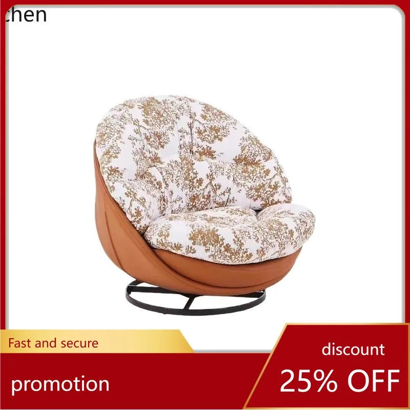 ZMLUltra-Simple Single Person Swivel Sofa Chair Living Room Balcony Sofa Recliner Modern Minimalist