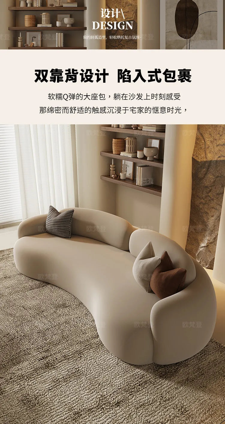 Replica Luxury Living Room Sofa Designer Mid Century Lounge Designer Entertainment Sofas Reception Muebles Postmodern Furniture