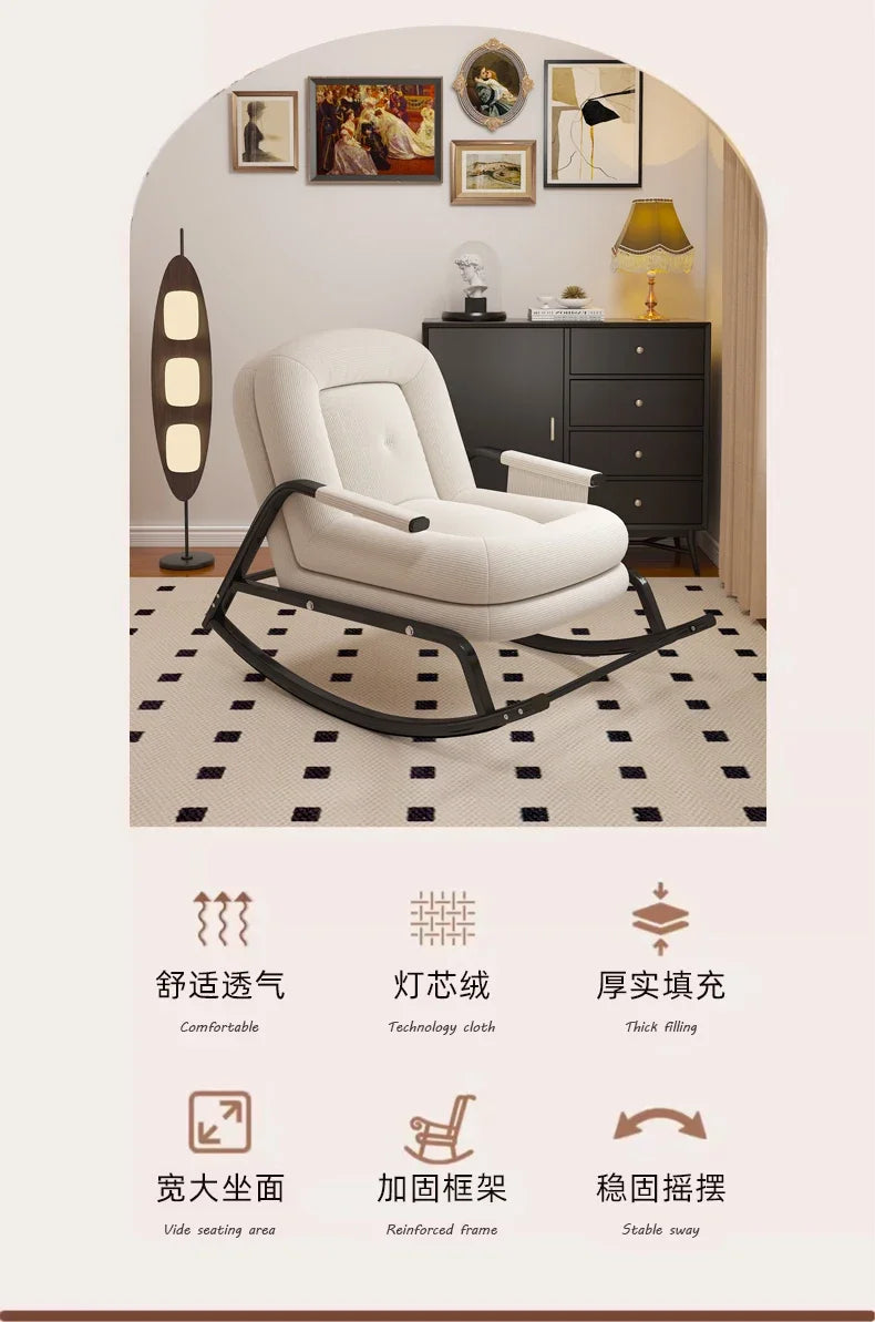 Occasional Balcony Living Room Chairs Reading Makeup Outdoor Reading Balcony Relax Chairs Luxury Sex Kitchen Home Furniture