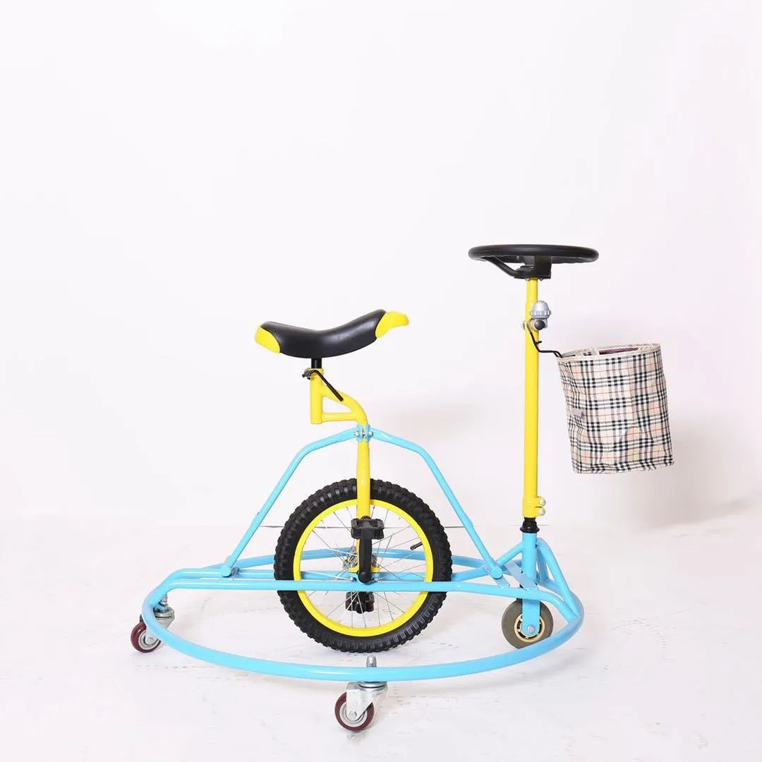 Ice and ground double double bicycle steel frame ordinary pedal support customization