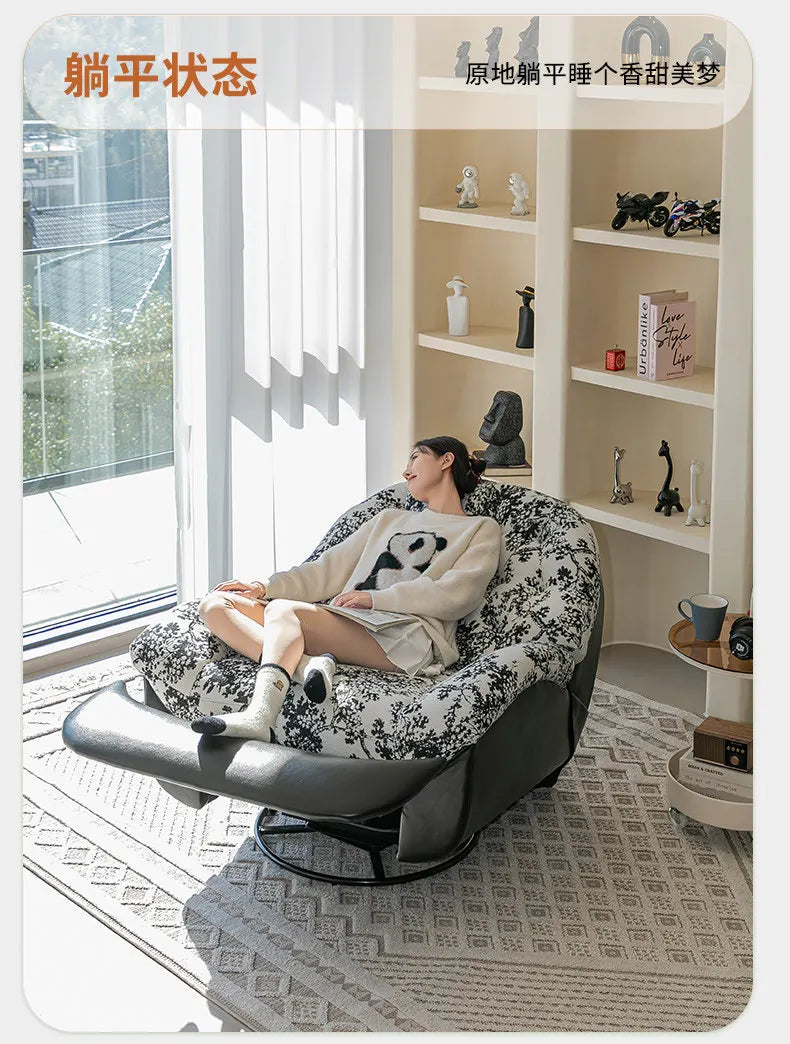 Terrasse Bedroom Living Room Chairs Lounge Relax Cozy Balcony Recliner Chair Accent Designer Mobili Per Il Soggiorno Furniture