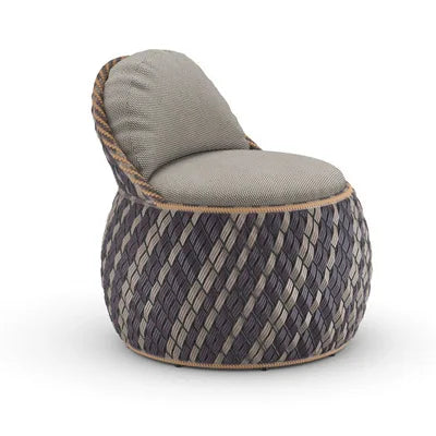 Nordic PE Rattan Woven Beach Chairs Terrace Garden Outdoor Chairs Light Luxury High-end Outdoor Furniture Patio Leisure Chair