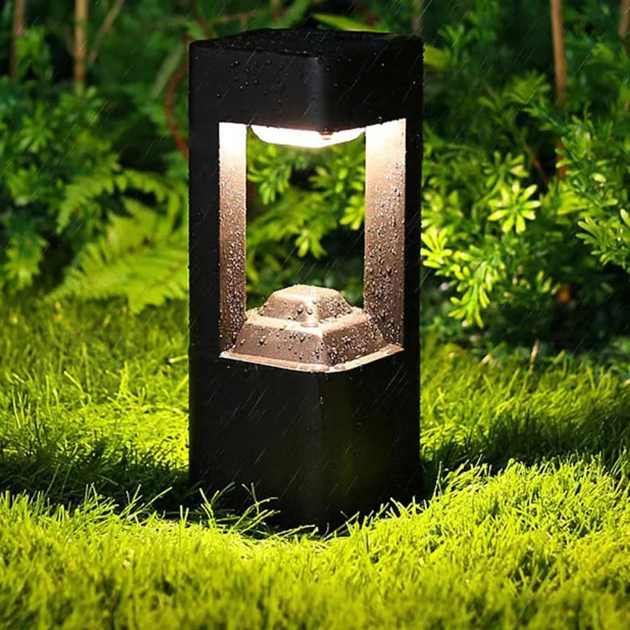 60/80CM Modern Outdoor Post Light Fixture LED Aluminum Outdoor Garden Column Lights IP54 Waterproof Bollard Lighting