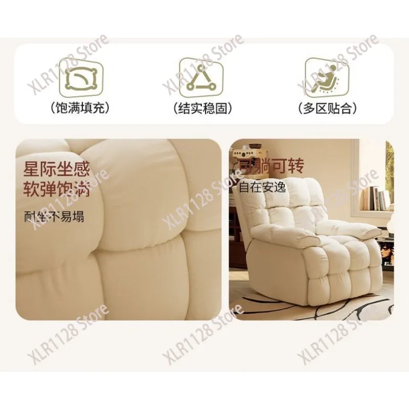 Home Recliner Sofa Chair Adjustable Lazy Lounge Chair Gaming Chair for Living Room Office