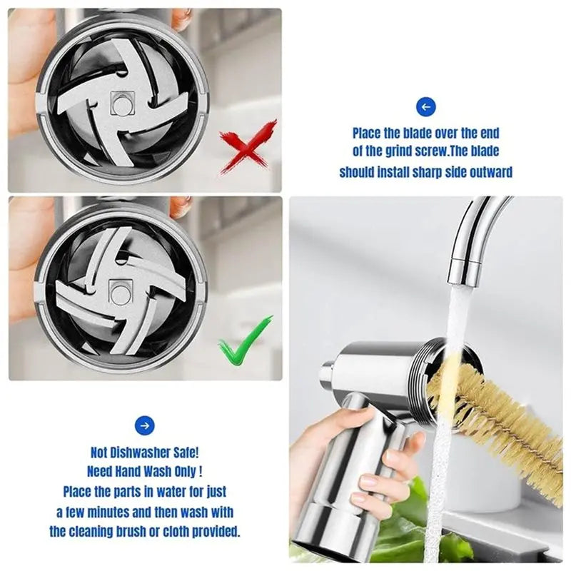 A29R Stainless Steel Durable Grinder Attachment For Kitchenaid Stand Mixer-Meat Grinding Accessories