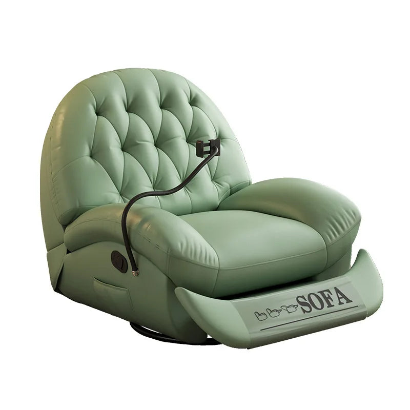 HYS multifunctional lazy leisure home single electric recliner rotating bedroom