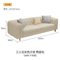 Light luxury fabric pull-button sofa, living room modern minimalist small apartment velle high-back tiger chair furniture