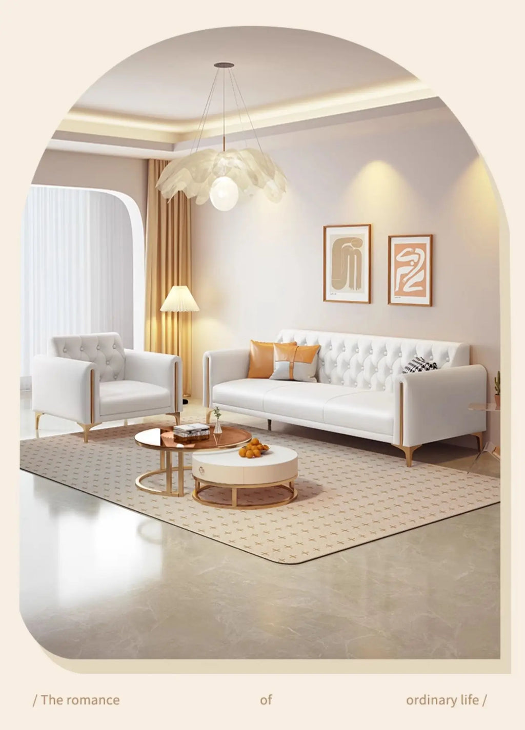 Designer Fancy Sofa Chair Modern Nordic White Lounge Sofa Home Hotel Canape Salon Sofaset Furniture For Living Room