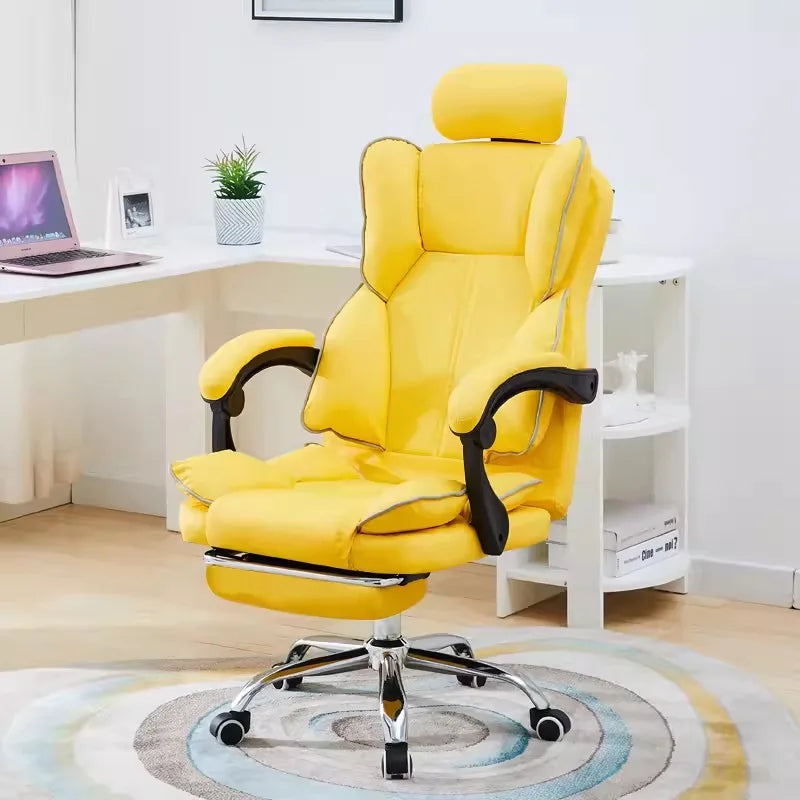 Ergonomic Gaming Office Chair Desk Lumbar Support Reclining Adjustable Headrest Breathable Mesh Home Student Dorm Sillas Cadeira