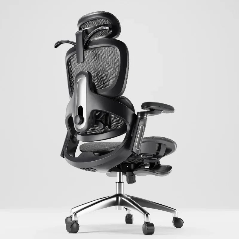 Ergonomic Office Chair Gaming Computer Chair Recliner Adjustable Height Lumbar Support Headrest Mesh Swivel Wheels Office Chairs