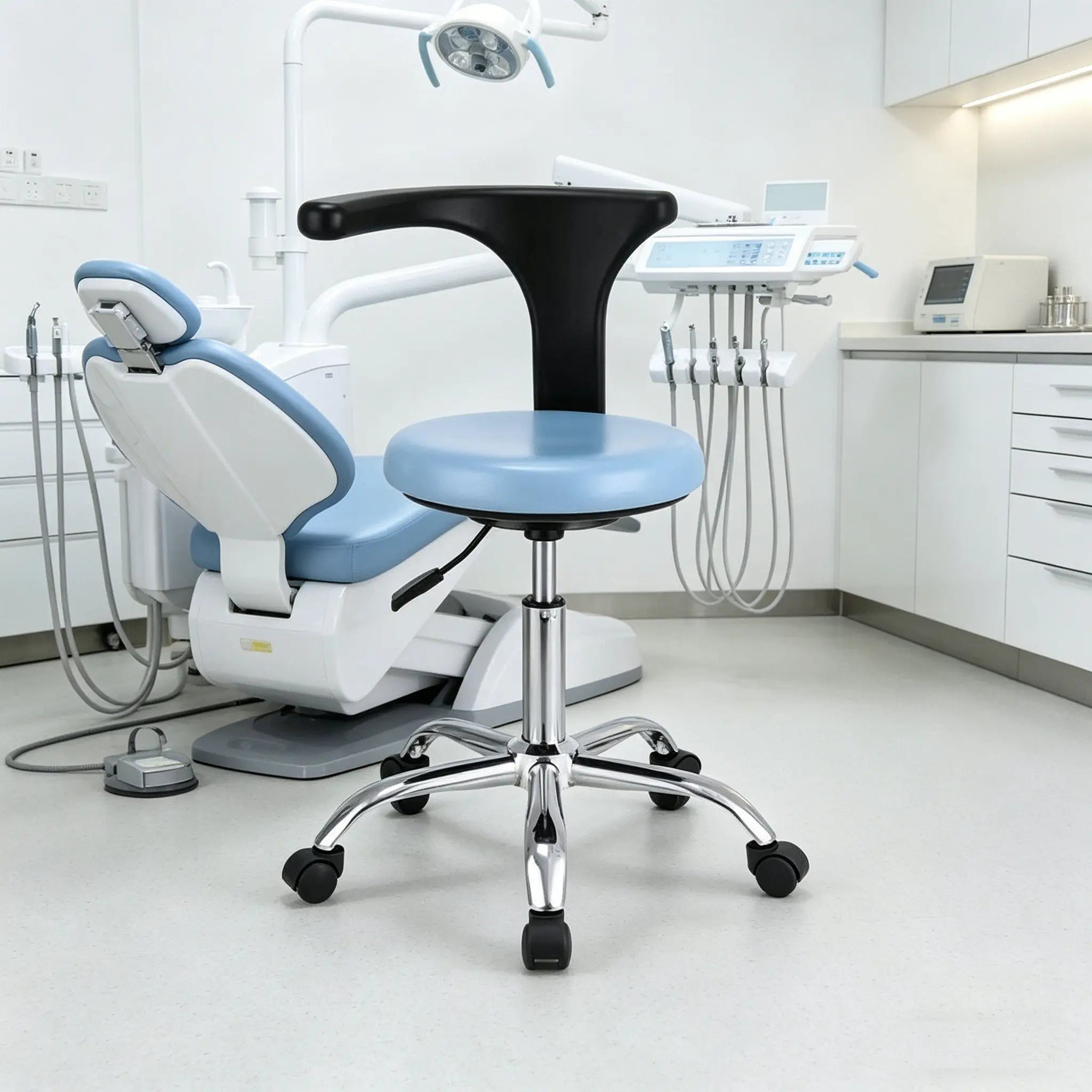 Lifting Chair Operating Room Anti-static Stool Doctor Work Nurse Chair Swivel Chair Treatment High Stool