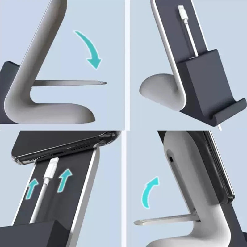 Portable Slicone Phone Charging Stand Universal used for Laptop Dropshipping