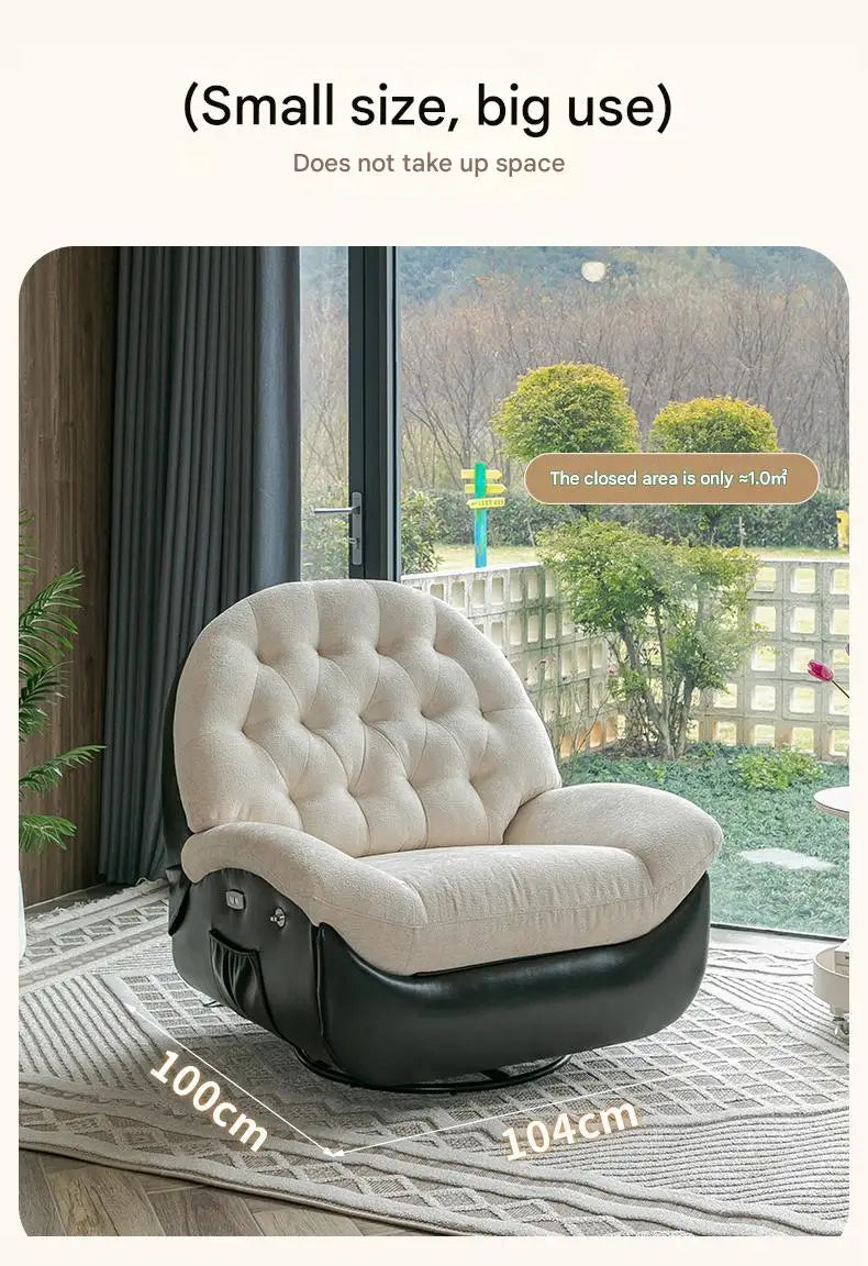 Designer Relax Massage Living Room Chairs Balcony Reading Swivel Comfortable Massage Ergonomic Fauteuil Lounge Suite Furniture