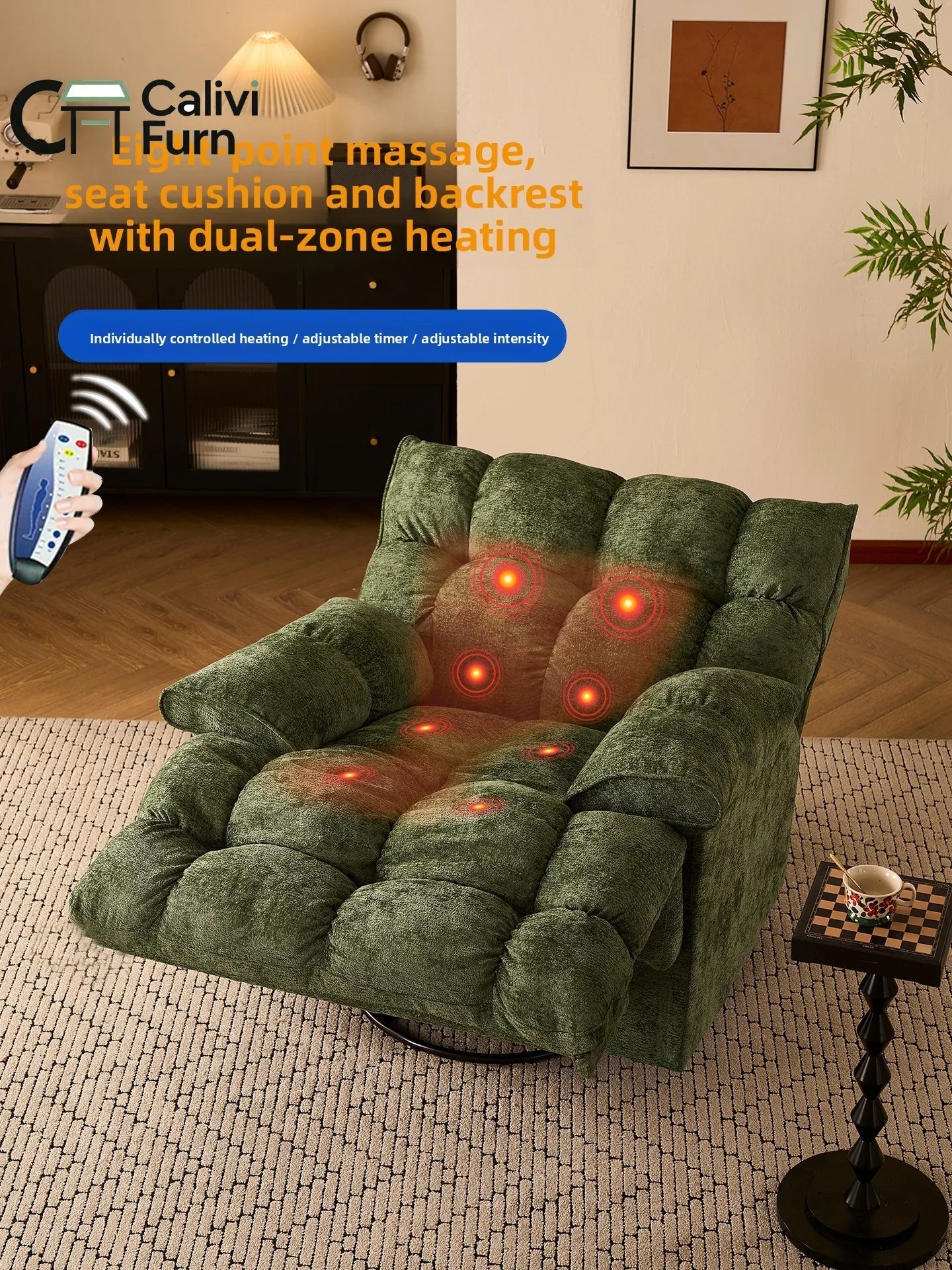 Space Multifunctional Single Sofa Living Room Leisure Cloud Lazy Sofa Sleeping and Reclining Electric Massage Rocking Chair
