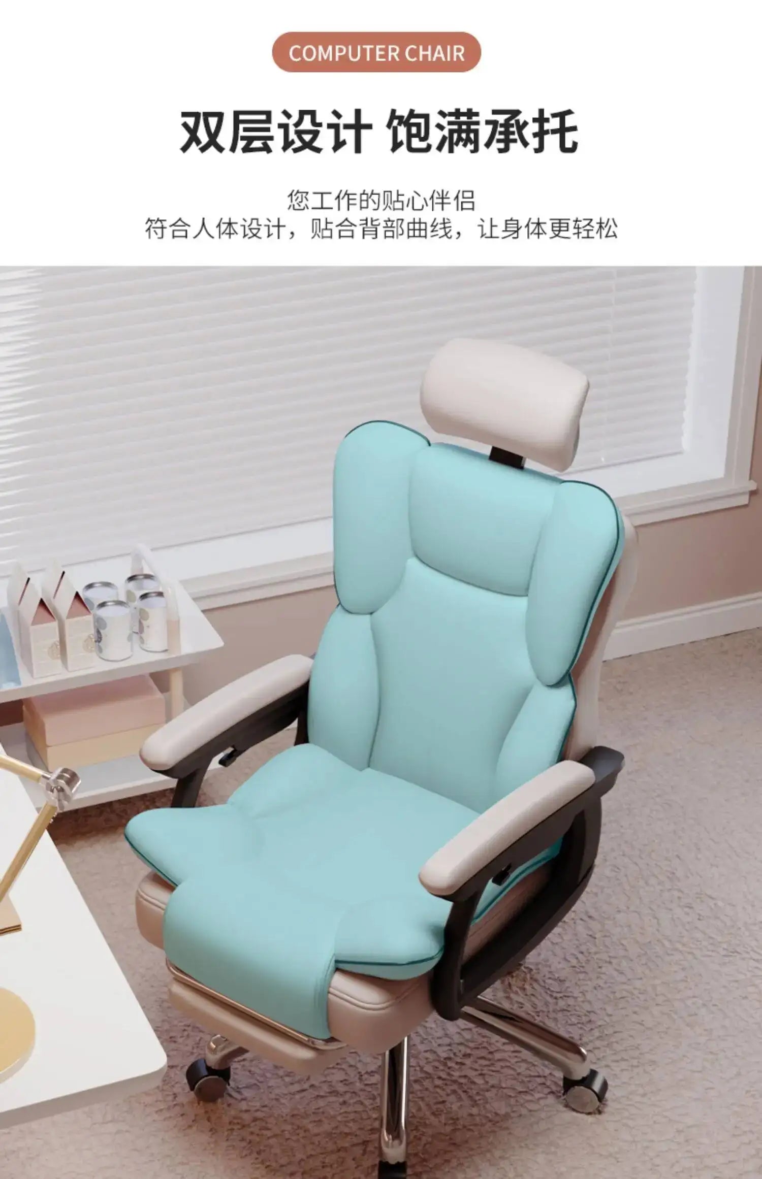 Headrest Folding gaming chairs Leather Luxury Adult Relax Chair Gaming Single Reclining Armchairs Rooms And Sofas Furniture