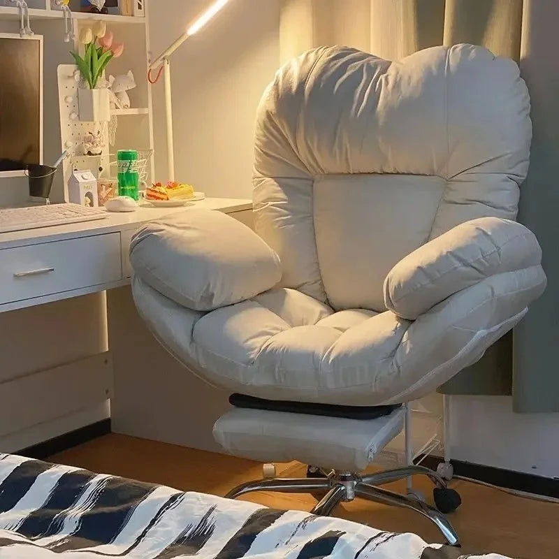 Living Room Restaurant Furniture Computer Chair Lazy Sofa Chair Home Comfortable Sedentary Study Backrest Bedroom Office Chair