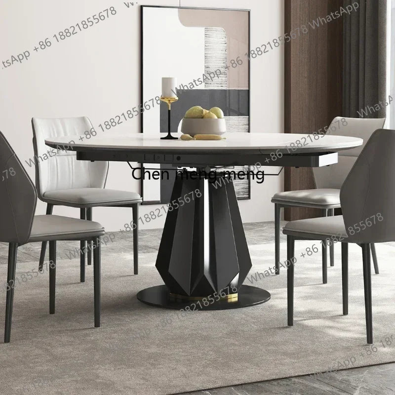 Oval Dining Table Rectangular Round Kitchen Extendable Designer Restaurant Tables Dinning Free Shipping Muebles Sedentary Room c