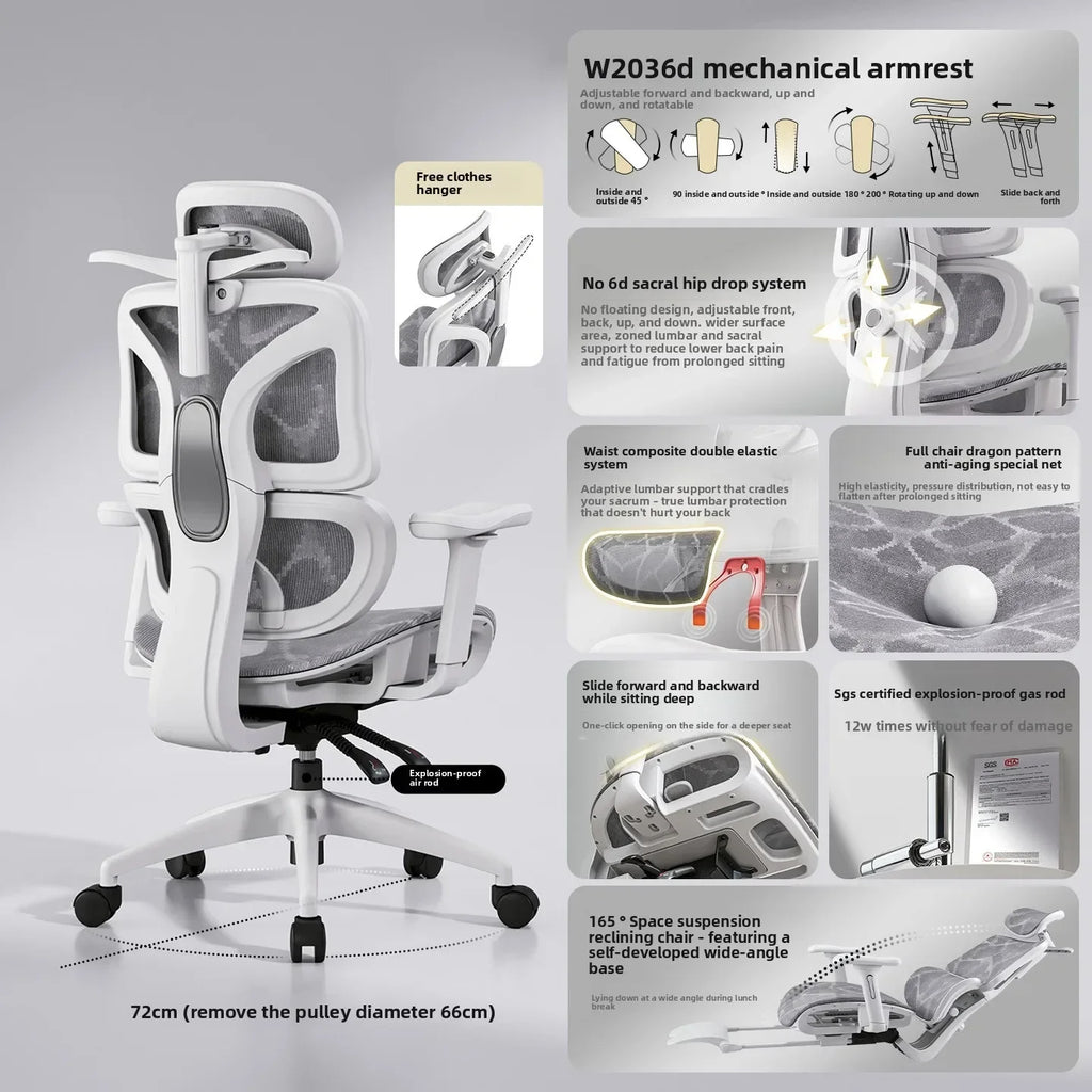 Stable New Ergonomic chair, computer chair, reclining comfort, gaming chair, office chair, reclining seat