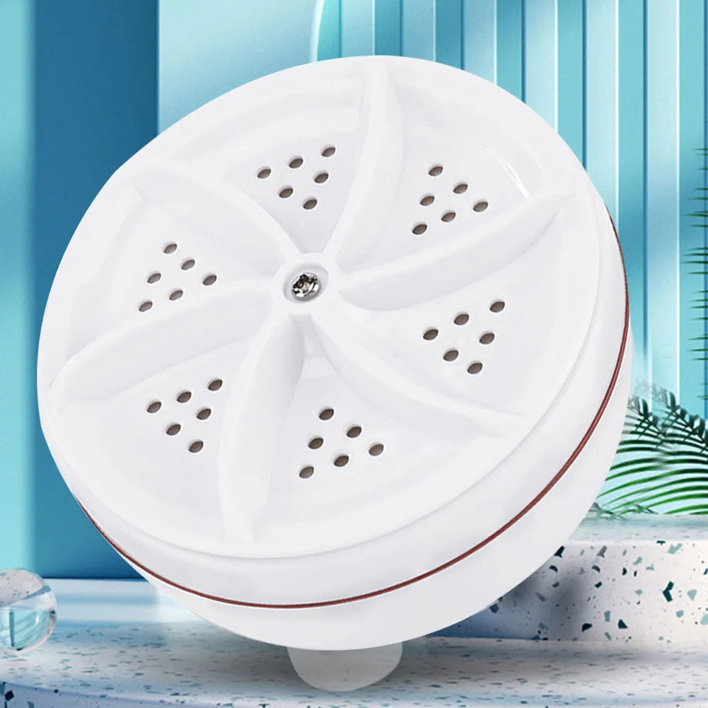 Ultrasound Turbo Washer Wheel Bubble Turbine Rotation Washer Machine Multifunction Cleaning Low Noise for Socks Underwear