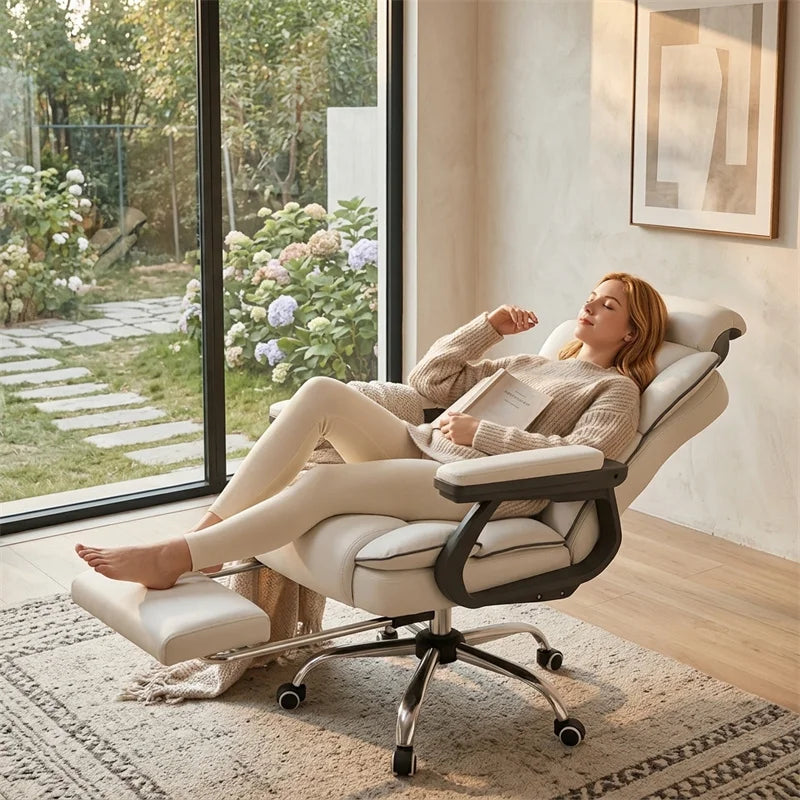 Comfortable Gaming Chair Lounge Office Swivel Recliner Gamer Accent Study Armchair Home Furnitures Mobile