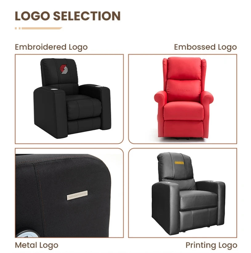 Newest Design Multifunctional Office Powered Massage Recliner Sofa Chair With Foot Rest