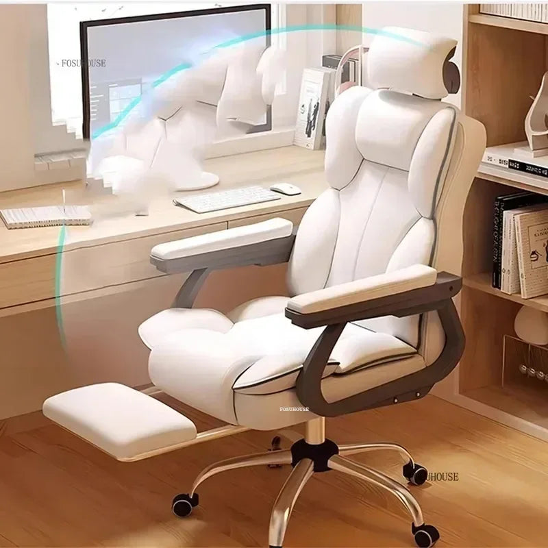Comfortable Gaming Chair Lounge Office Swivel Recliner Gamer Accent Study Armchair Home Furnitures Mobile