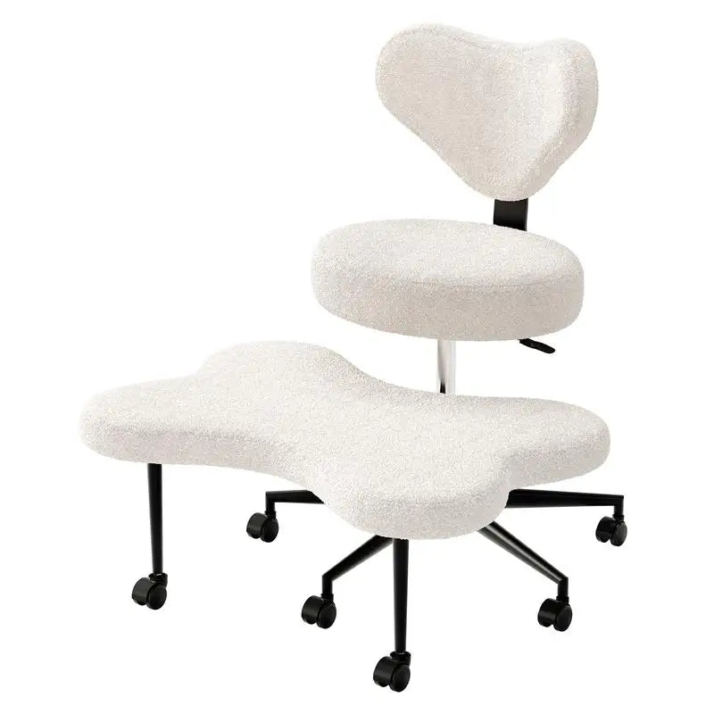 2026 Hot Sale  Ergonomic Cross-Legged Lift Chair for Office Yoga Posture Correction Adjustable Height Swivel Knee Support