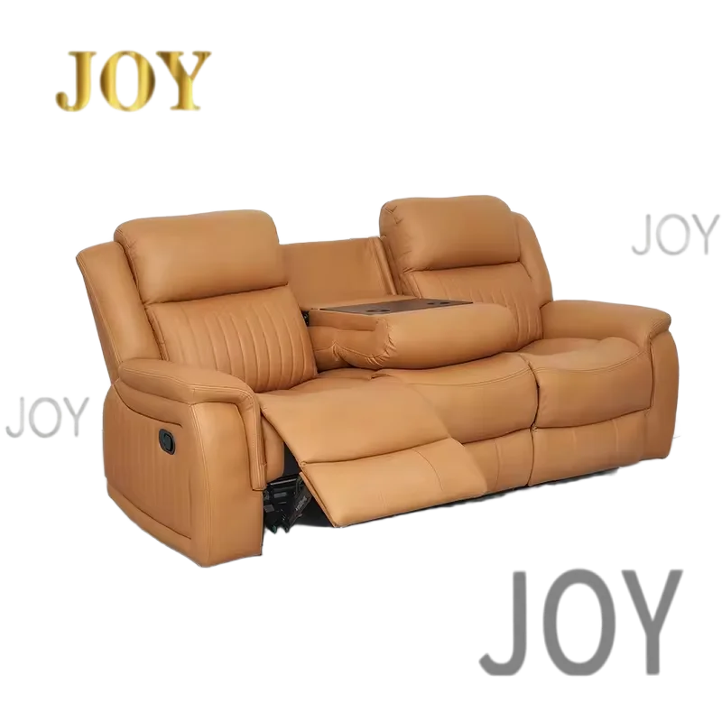 #￥Wholesale Leather Extendable 3+2+1 Loveseat Couple 3 Seat Manual Recliner Sofa Couch Lounge Suite Set for Living Room