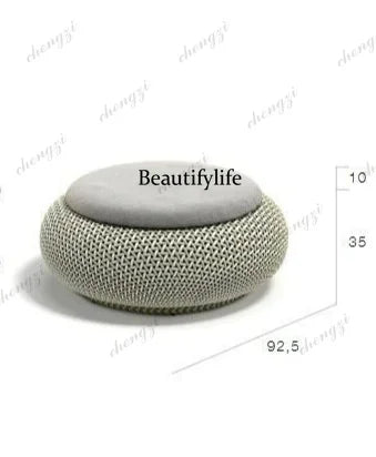 Nordic outdoor aluminum alloy sofa courtyard villa sofa single waterproof homestay outdoor rattan combination